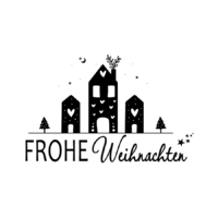 Randlos Rubon Frohe Weihnachten