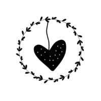 Rub On Sticker Motiv Herz