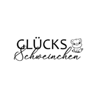 Rub On Sticker Glücksschweinchen