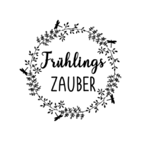 Rub On Sticker Frühlingszauber