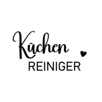 Rub On Sticker Küchenreiniger