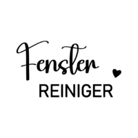 Rub On Sticker Fensterreiniger