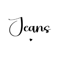 Rub On Sticker Jeans