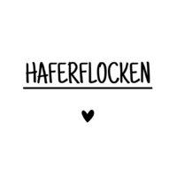 Rub On Sticker Haferflocken