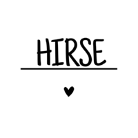 Rub On Sticker Hirse