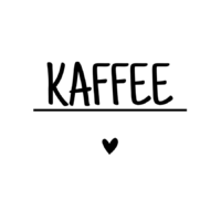 Rub On Sticker Kaffe