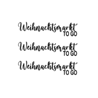 Rub On Sticker Weihnachtsmarkt to go